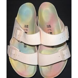 Birkenstock Ombre Lt Rose Arizona Vegan Sandal Women 9-9.5